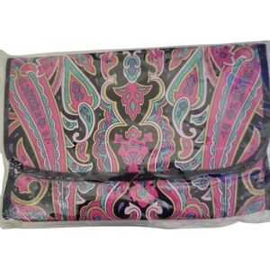 Mary Kay Cloth Makeup Cosmetic Bag w/Built in Mirror